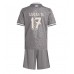 Maillot de foot Real Madrid Lucas Vazquez #17 Troisième vêtements enfant 2024-25 Manches Courtes (+ pantalon court)